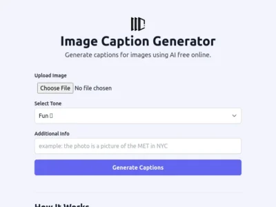 Image Caption Generator