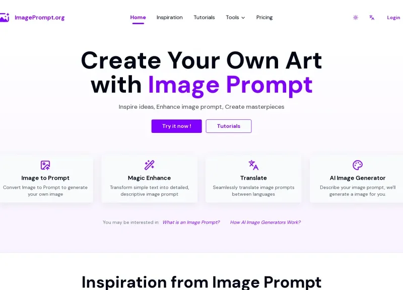 Image Prompt Generator