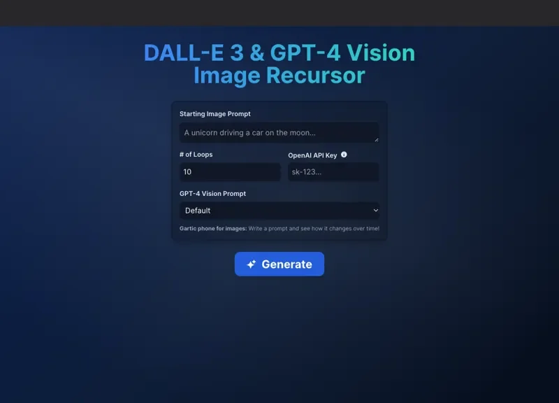 Image Recursor