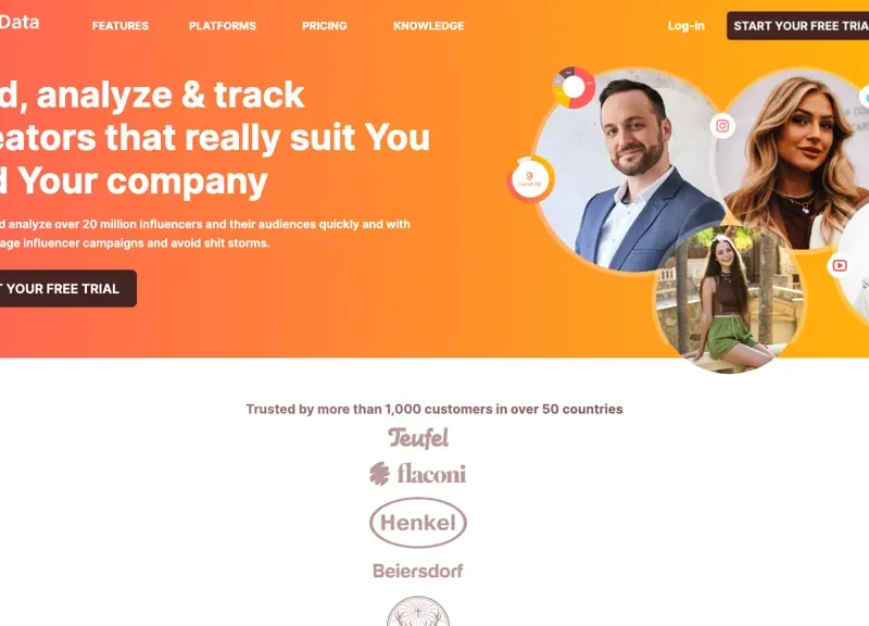 Influencer-Suchtool | Infludata