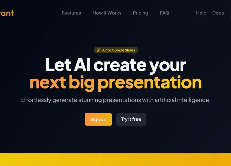 Instant AI For Google Slides