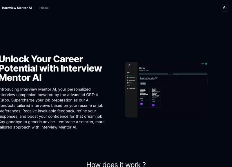 Interview Mentor AI