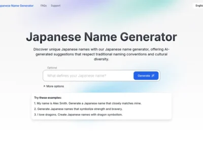Japanese Name Generator