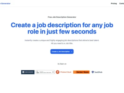 JobDescriptionGenerator