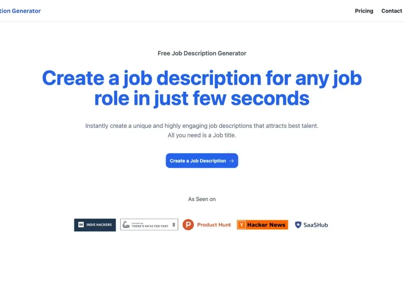 JobDescriptionGenerator