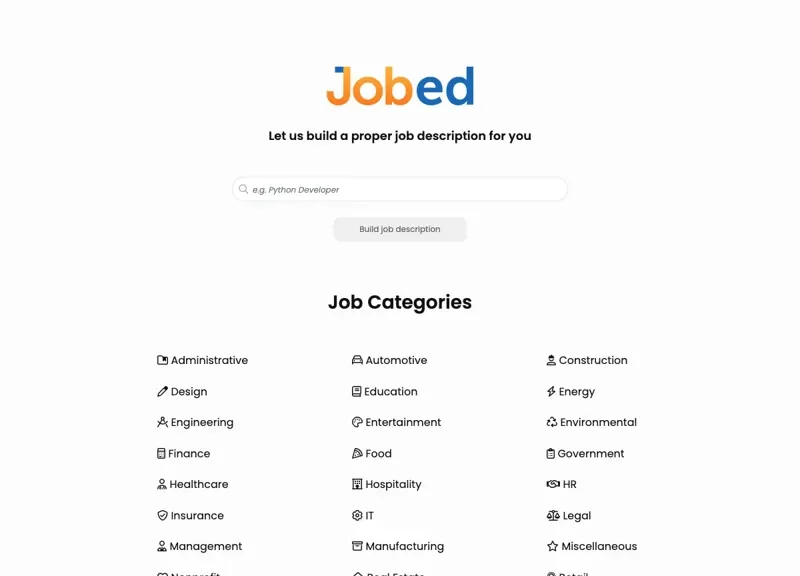 Jobed