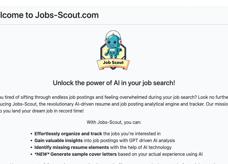 Jobs Scout