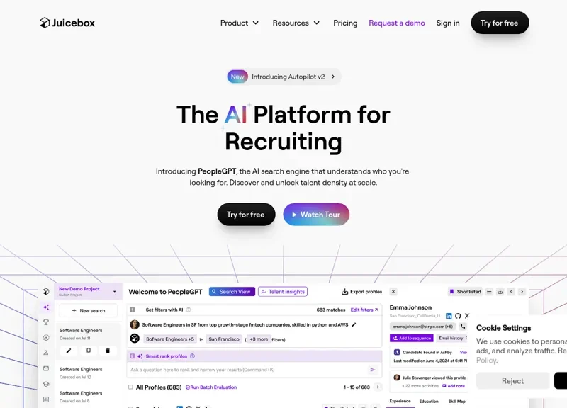 Juicebox (PeopleGPT)