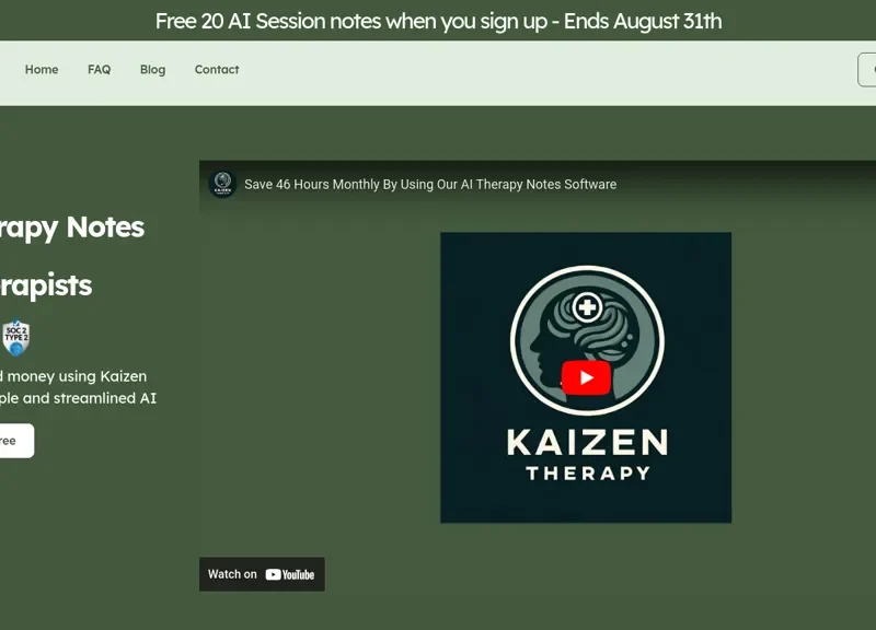 Kaizen Therapy App