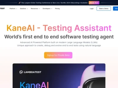 KaneAI By LambdaTest