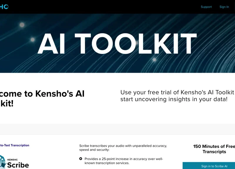 Kensho Scribe Transcription