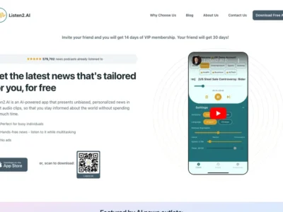 Listen2.AI - News & Podcasts