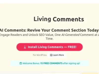 Living Comments - Wordpress