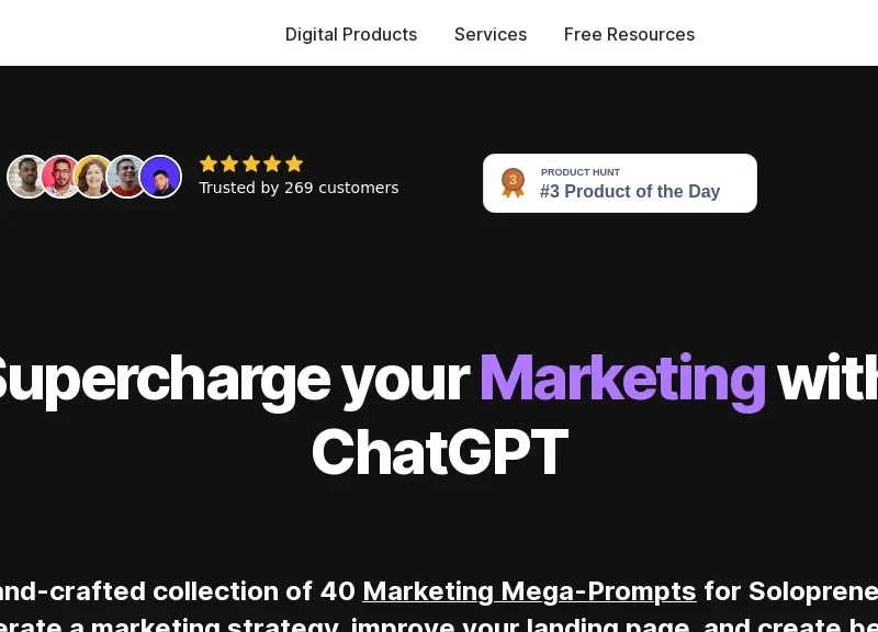 Marketing Mega Prompts