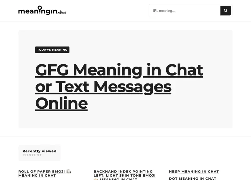 MeaningIn.Chat