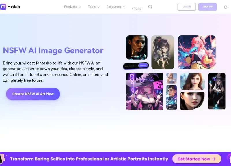 Media.Io NSFW Image Generator