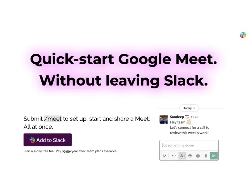 Meet AI For Slack
