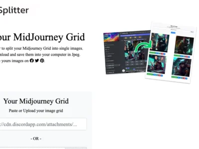 Midjourney Grid Splitter