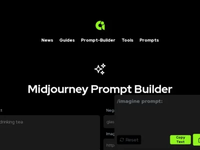 Midjourney Prompt Builder