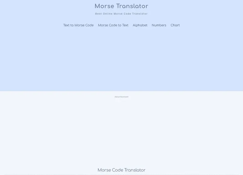 Morse Translator