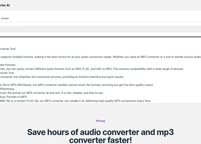Mp3Converter AI