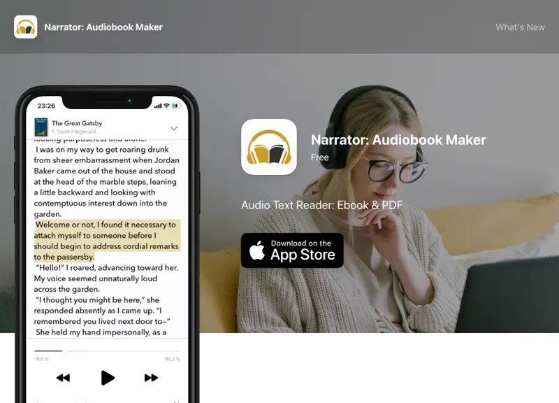 Narrator: Audiobook Maker