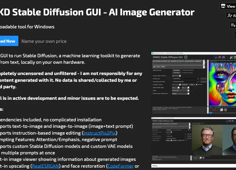 NMKD Stable Diffusion