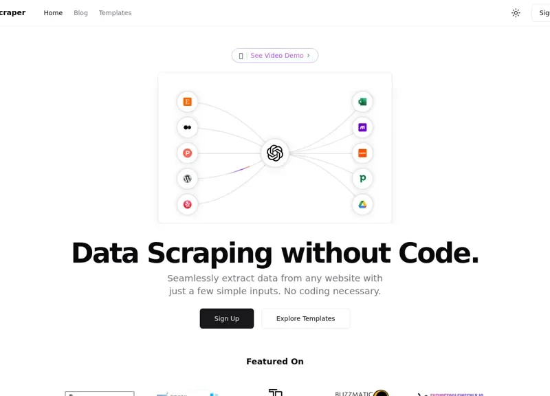 No-Code Scraper