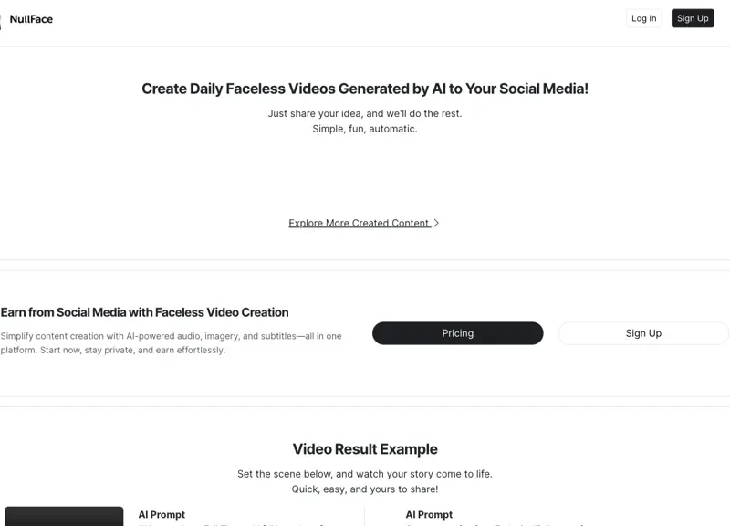 Nullface AI