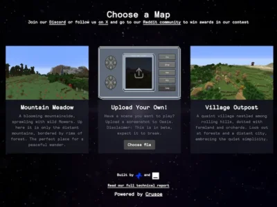 AI Generated Minecraft - Oasis