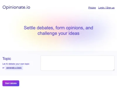 Opinionate