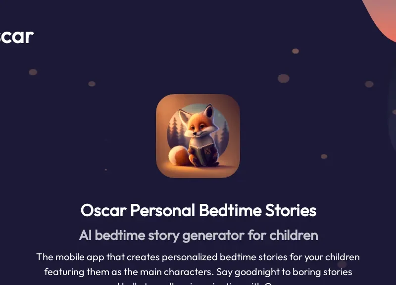 Oscar Bedtime Stories