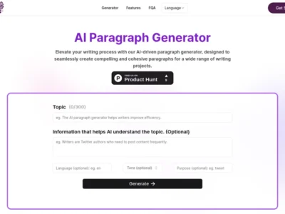 ParagraphGeneratorXYZ