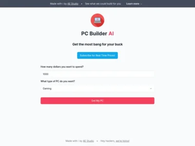 PC Builder AI