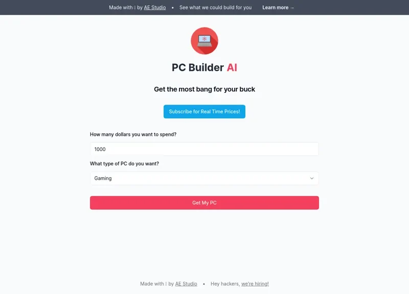 PC Builder AI