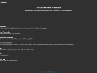 PDF Translator & Editor