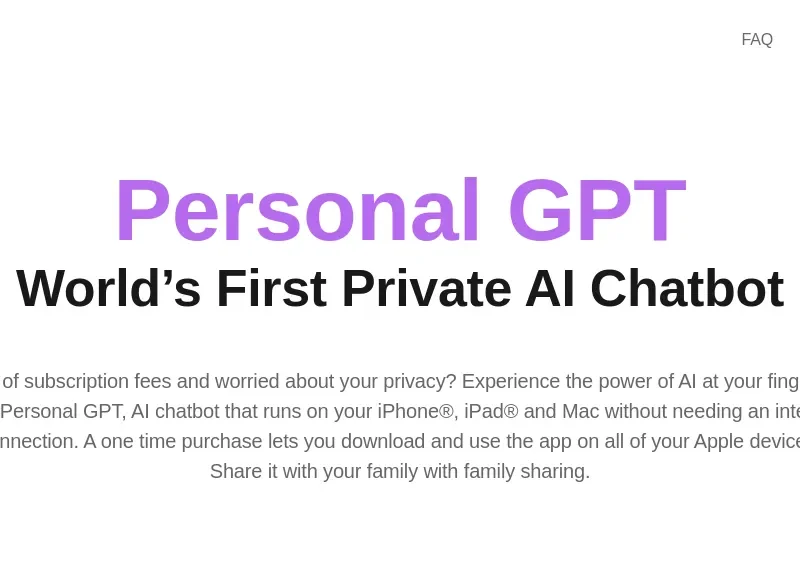 Personal GPT