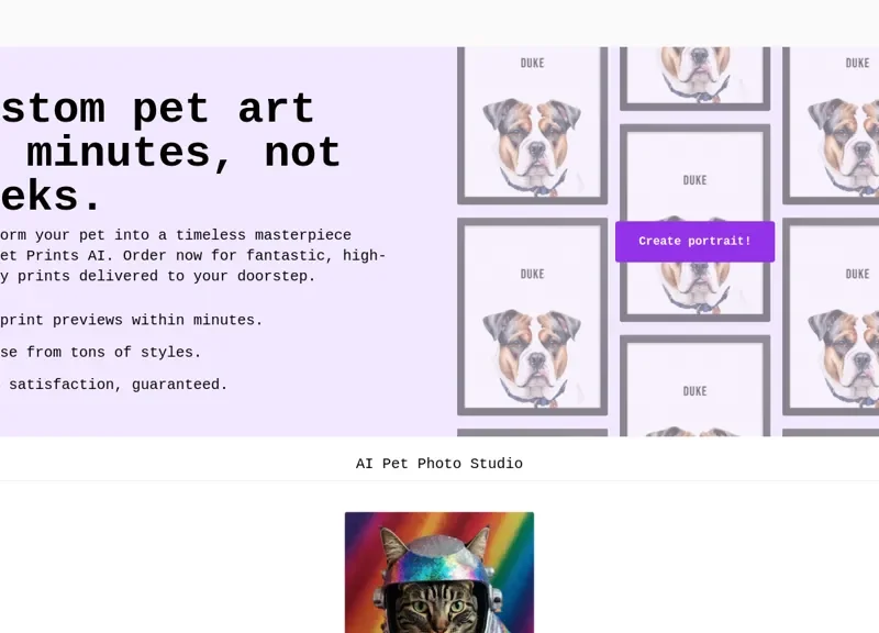 Pet Prints AI