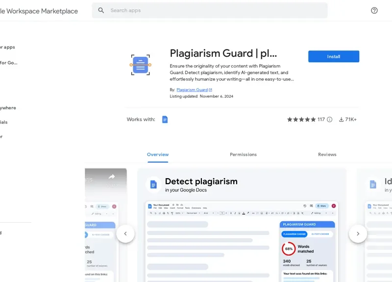 Plagiarism Guard