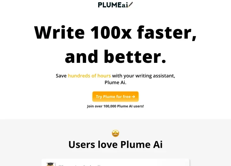 Plume AI