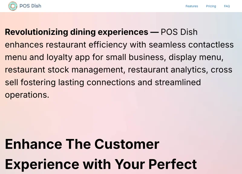Pos Dish