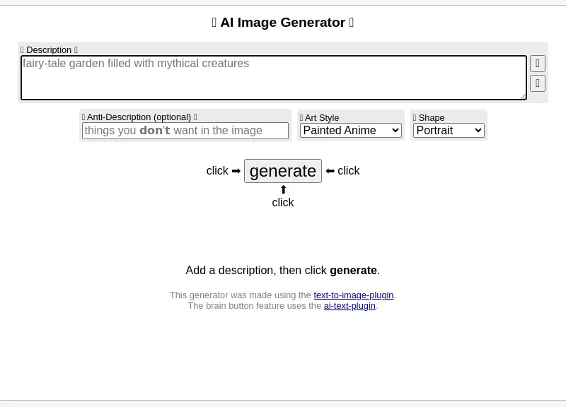 Prechance Image Generator