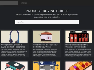 Product Buying Guides