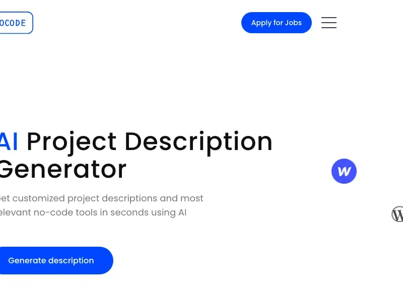 Project Description Generator