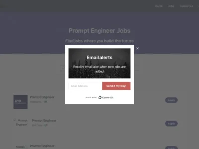 Prompt Engineering Jobs
