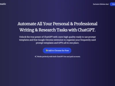 Promptmatic For Chatgpt