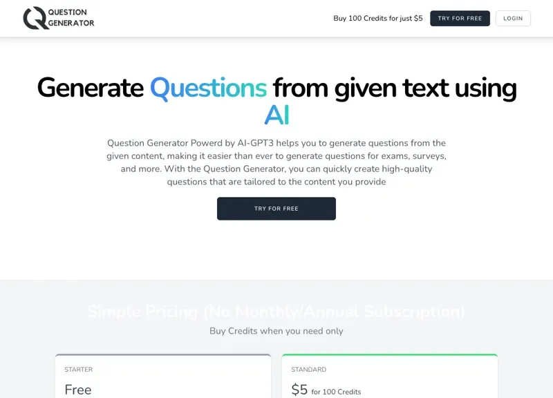 Question Generator