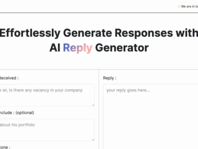 Quick Reply