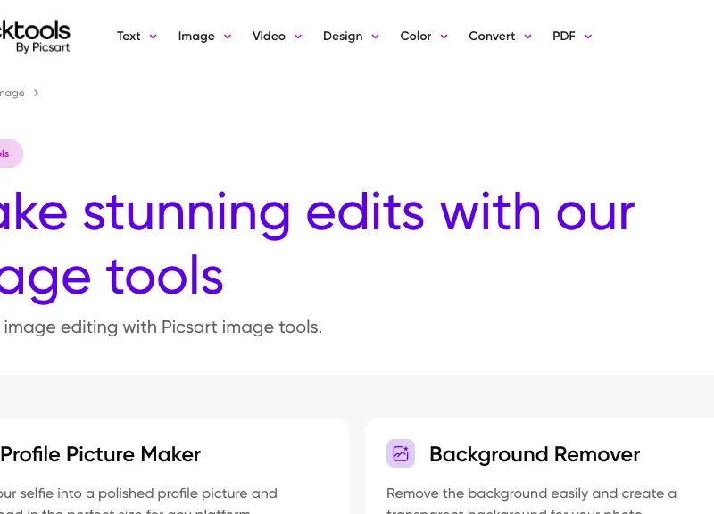 QuickTools By Picsart