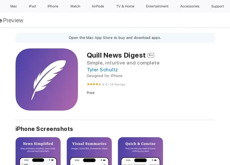 Quill - News Digest